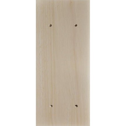 Ekena BKT03X05X07HARW 3-Inch Width x 5-Inch Depth x 7-Inch Height Hamilton Traditional Bracket - Rubber Wood