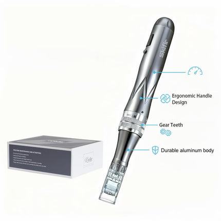 SKIFIR Sustainable Electric Facial Pen Machine for Home Use - Professional Beauty Device for Women and Men