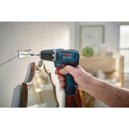 BOSCH GXL12V-220B22 12V Max 2-Tool Brushless Combo Kit with 3/8 In. Drill/Driver, 1/4 In. Hex Impact Driver and (2) Ah Batteries