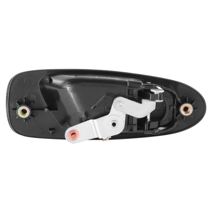 DNA MOTORING Rear Left Outer Door Handle Compatible with 92-95 Honda Civic Sedan, Black, OEM-DHO-01050