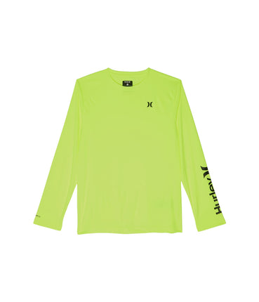 Hurley Boys' Long Sleeve UPF 50+ Rash Guard Swim S