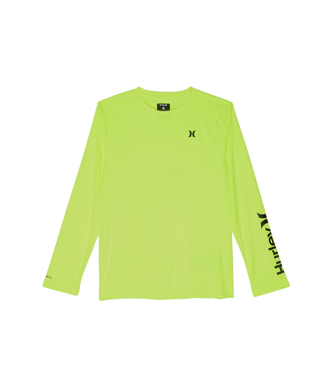Hurley Boys' Long Sleeve UPF 50+ Rash Guard Swim S