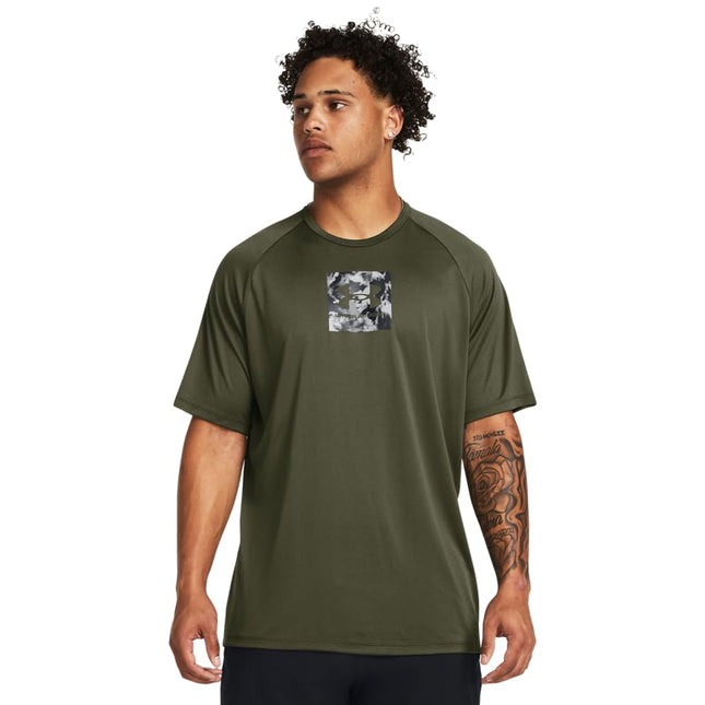 Under Armour Men's Tech Print Fill Short Sleeve