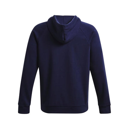 Under Armour Men's UA Rival Fleece Logo HD Shirt Midnight Navy