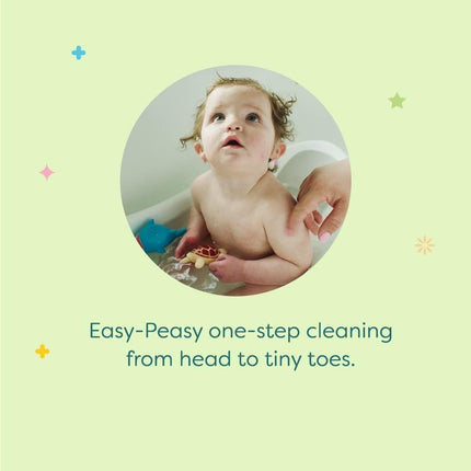 Babyganics Baby Shampoo + Body Wash Pump Bottle, Chamomile Verbena, 16oz, Packaging May Vary
