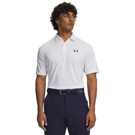 Under Armour Men's Matchplay Polo Shirt, White, L