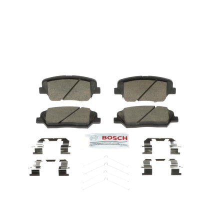 Bosch QuietCast BC1815 Premium, Ceramic Disc Brake Pad Set - Front