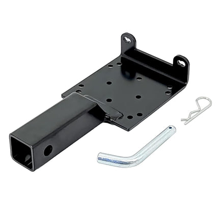 MAXXHAUL 50688 Universal Hitch Winch Mount for ATV UTV and Truck with 2" Receiver 3600 lbs Capacity