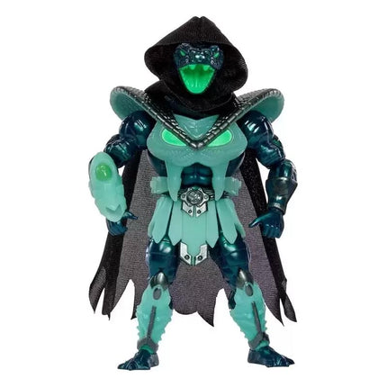 Masters of the Universe Origins Necro-Conda Snake People 5.5-inch Action Figure with Accessories Metallic Green