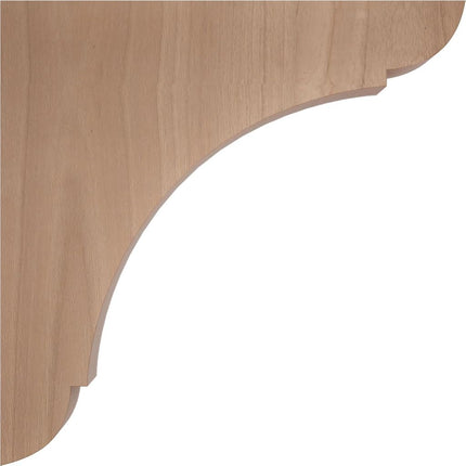 Ekena BKTW01X06X06OLCH 1 3/4-Inch Width x 6-Inch Depth x 6-Inch Height Small Olympic Wood Bracket - Cherry