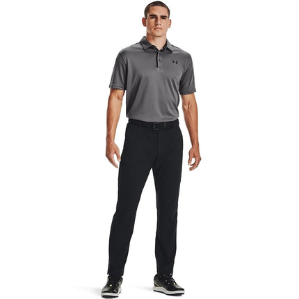 Under Armour Men's Tech Golf Polo , Graphite (040)/Black, XX-Large Tall