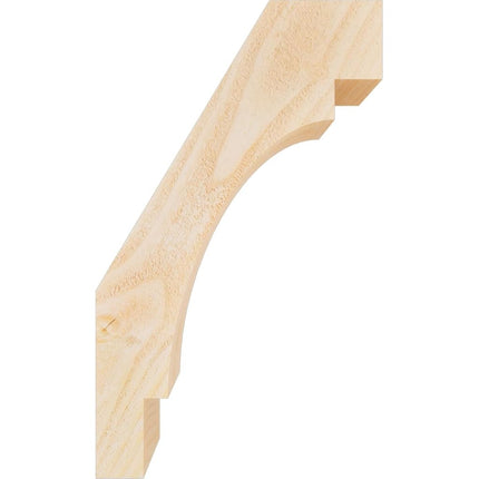 Ekena Millwork BRC04X12X20MRC00RDF Merced Rough Sawn Brace, 4" Width x 12" Depth x 20" Height, Douglas Fir