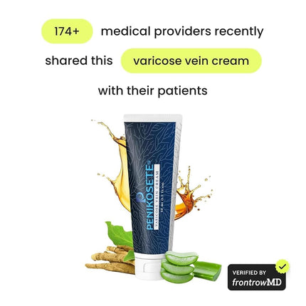 Penikosete Varicose Veins Treatment | Pack of 3 |Natural Ayurvedic Cream for Legs with Ashwagandha | Spider Vein Removal Cream for Improved Circulation & Relief From Heavy Fatigued Legs | Non-Sticky (Daily Routine, 3 Pack!)