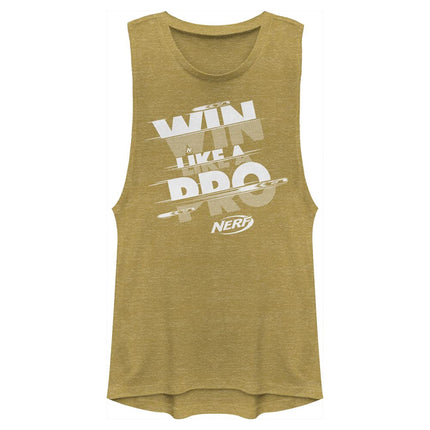 Hasbro Women's Win Like a Pro T-Shirt, Gold Heathe