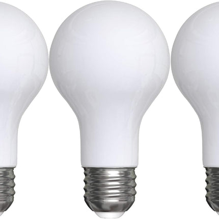GE LED Light Bulbs, 75 Watt, Soft White, A21 (3 Pa