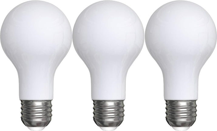 GE LED Light Bulbs, 75 Watt, Soft White, A21 (3 Pa