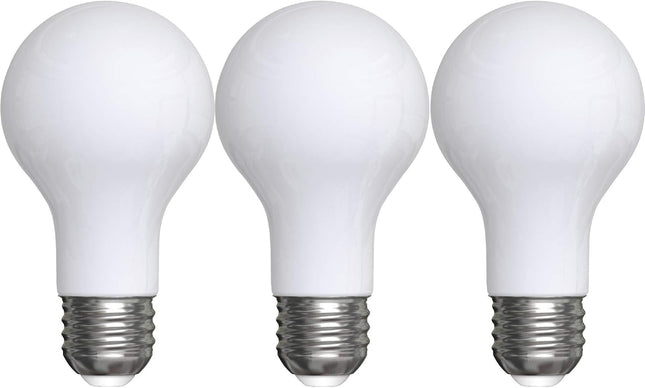 GE LED Light Bulbs, 75 Watt, Soft White, A21 (3 Pa