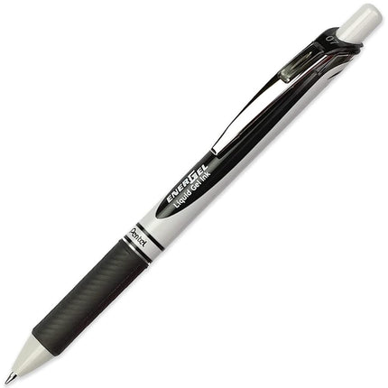 Pentel EnerGel XM BL77E-AX - Retractable Liquid Gel Ink Pen - 0.7mm - 79% Recycled - Black Ink - Pack of 3