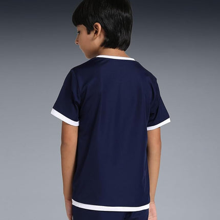 PUMA Unisex Children's Shirt, Peacoat-puma White, XL