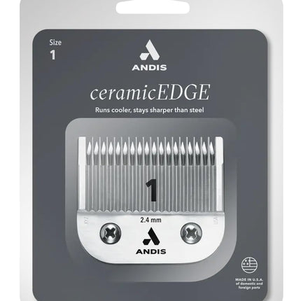 ANDIS Ceramic Edge One Set Blade Size 1 (3/32 inch/2.4mm) (Model:64465)