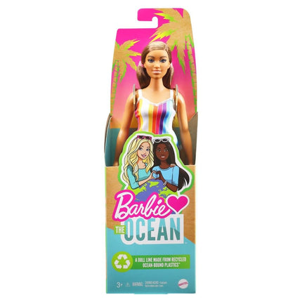 Barbie Loves the Ocean - Rainbow Striped Dress