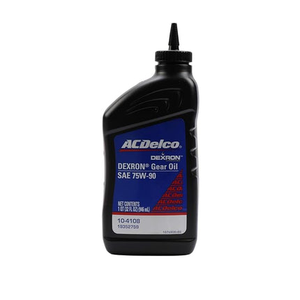 ACDelco GM Original Equipment 10-4108 (19352759) Dexron 75W-90 Gear Oil - 32 oz