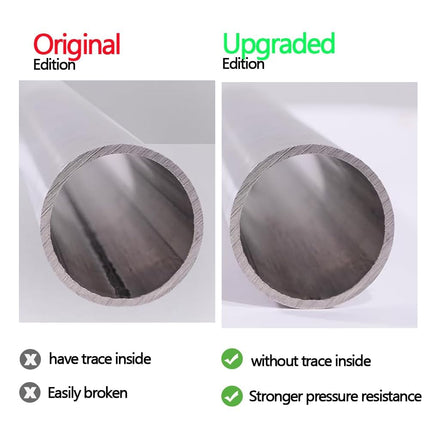 Tynulox 3/4" OD 304 Stainless Steel Tube, Thickened Pipe Wall & Weldable Tubing, Round Metal Pipe Industrial Straight Tube 14 inch Length (4 Pcs)