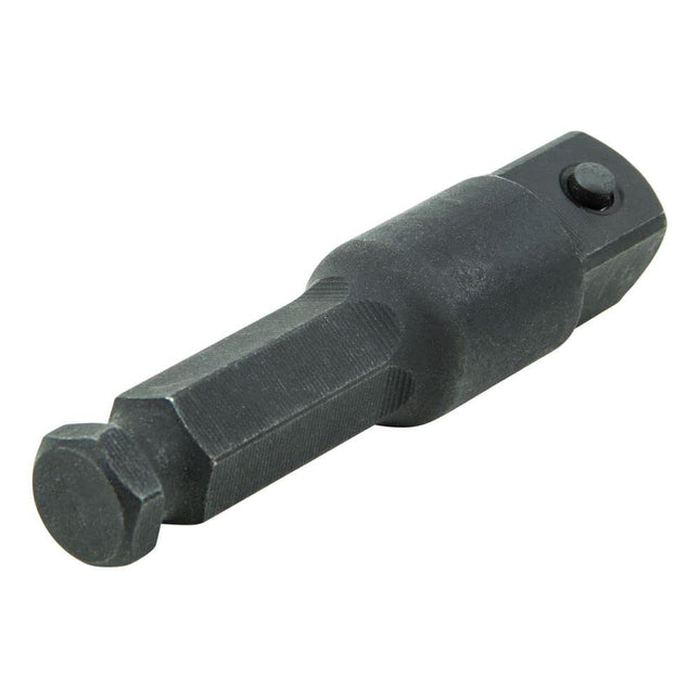 Klein Tools NRHDA4 Adapter for NRHD4, 12-Inch Male Square with Black Phosphate Finish for Corrosion Resistance