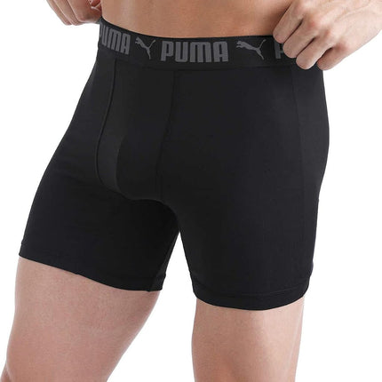Puma Mens Sport Strech Boxer Briefs, Multicolor, Large US