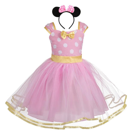 Dressy Daisy Toddler Girls Polka Dots Tulle Dress,