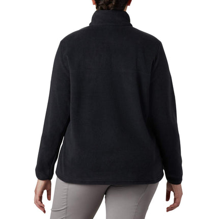 Columbia Women's Benton Springs Half Snap Pull Over Ii, Black, 1x