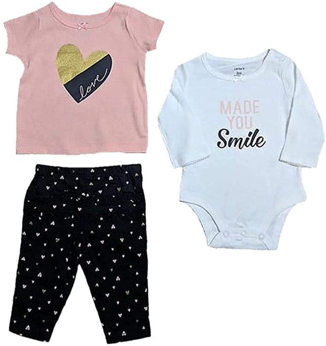 Carter's Baby Girls Take Me Away 3-Piece Little Ch