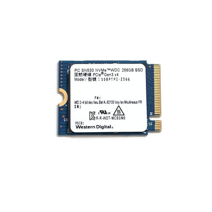 Western Digital 256GB SSD M.2 2230 30mm PC SN530 N