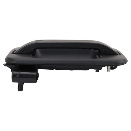 TRQ Front Left Exterior Door Handle Black Drivers Side Compatible with 2004-2014 Ford F-150 FO1310129 FO1310131