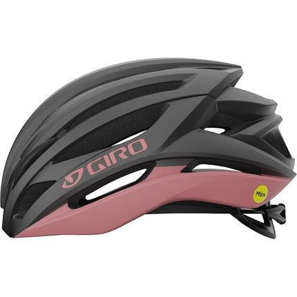 Giro Syntax Adult MIPS Road Bike Helmet, Matte Metallic/Powder Pink, L (59-63 cm)