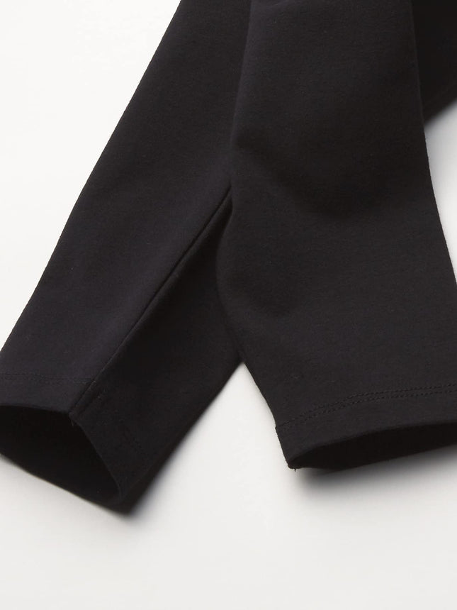 The Children's Place Baby Girls' Capri Leggings 2 Pack, Black/Black, 18-24 Months