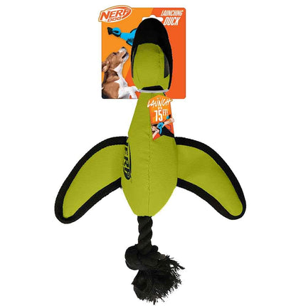 Nerf Dog Large Nylon Launching Duck with Interacti