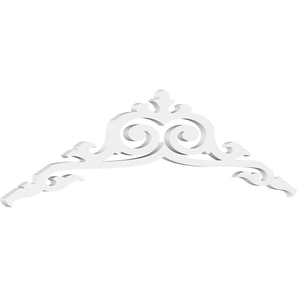 Ekena GPP060X015X100BAI Gable Pediment, Primed, 60" W x 15" H x 1" P (6/12)