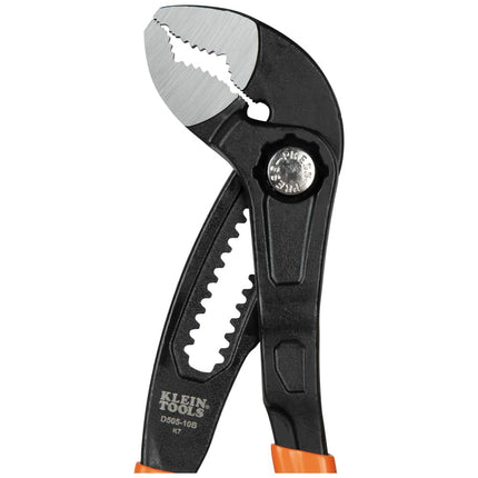 Klein Tools D5053BKIT 3-Piece Quick-Adjust Klaw Pump Pliers Set, 7-Inch, 10-Inch, and 12-Inch, Compact Design with V-Jaw and Hardened Teeth for Maximum Torque