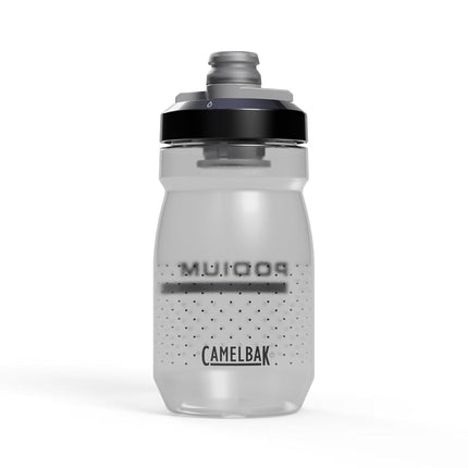 Camelbak PODIUM 710 ml – bike bottle – light and compact – easy squeeze function – self-sealing cap – leak-proof – fits in bottle holder – carbon, size: OS