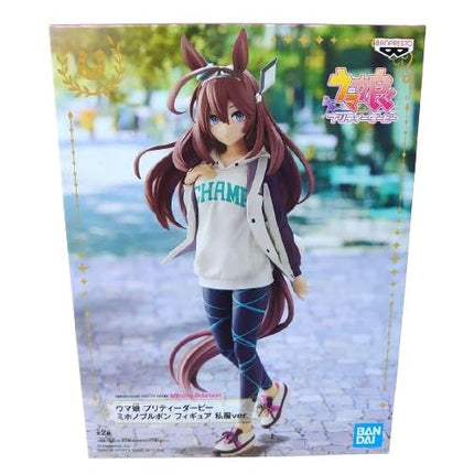 Banpresto Uma Musume Mihono Bourbon plain clothes ver. Normal PVC Figure 18cm