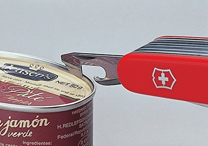 Victorinox Climber Medium Swiss Army Knife, Red Translucent
