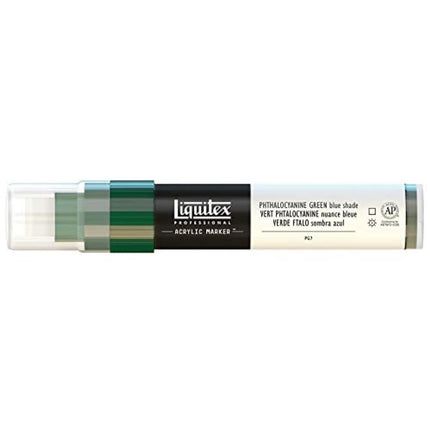 Marqueur Peinture Large Professionnel Liquitex, Vert Phtalocyanine Nuance Bleue