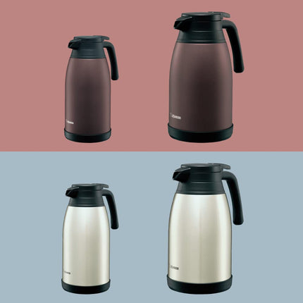 Zojirushi SH-RA19TA Stainless Steel Vacuum Carafe, 1.9 L, Brown