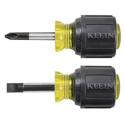 Klein Tools 85071 Stubby Slotted and Phillips Scre