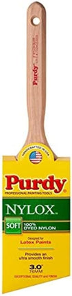 Purdy 144152230 Nylox Glide Brush, Natural, 3 Inch