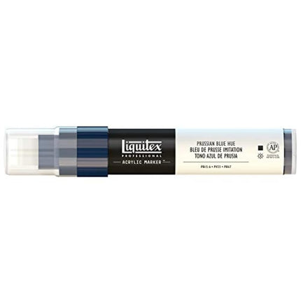 Rotulador de pintura ancho profesional Liquitex, tono azul de Prusia