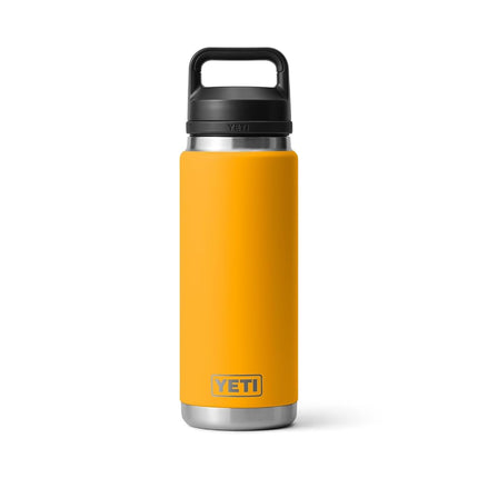 YETI Rambler 26 oz Bottle, Leakproof, Vacuum Insulated, Stainless Steel with Chug Cap, Tropical Pink