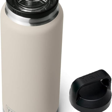 YETI Rambler 36 oz Bottle, Vacuum Insulated, Stainless Steel with Sippy Lid, Taupe