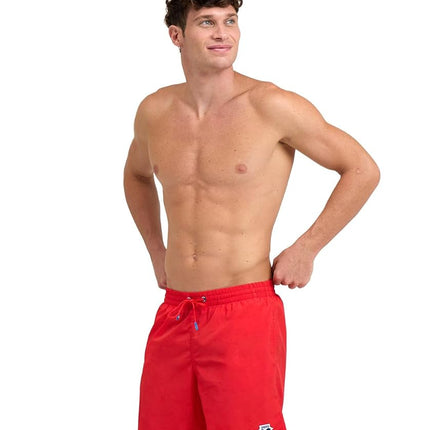 ARENA Icons Men's Solid Beach Boxer Red